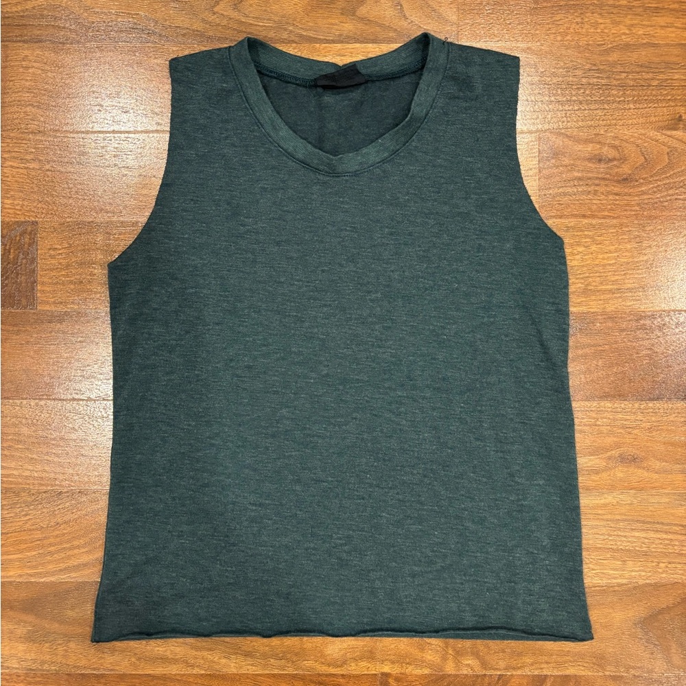 Firehouse Girls Green Teal Tank Top Lightweight Loungewear Soft size Medium